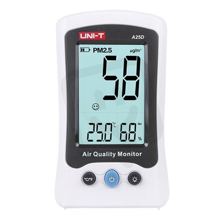 Měřič kvality vzduchu UNI-T A25D (PM2.5)