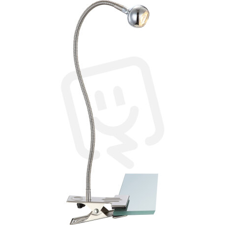 Stolní svítidlo SERPENT nikl LED 3W 3,6V, 150lm, 3000K GLOBO 24109K
