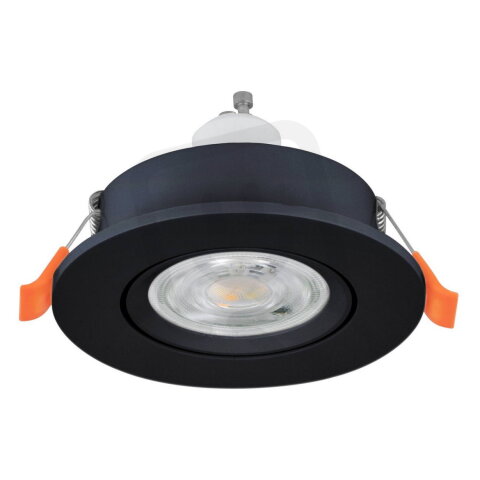 Vestavné svítidlo BARRANCO GU10 d90 bílá 3000K EGLO 902243