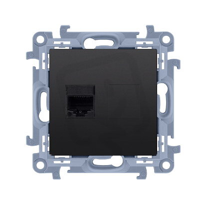 Zásuvka telefonní 1 násobná, RJ12 (příst