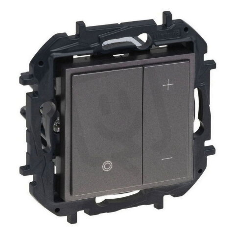 NILOE S.STMÍVAČ TLAČ.400W OCEL LEGRAND 863453B