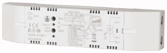 Eaton 182448 RF SMART stmívací aktor vestavný 500W UNI s 2x binárními vstupy