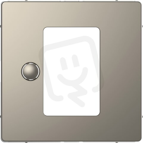 Centrální deska, Merten System D, pro termostaty, nikl, plast MEG5775-6050