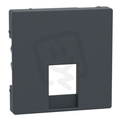 Centrální deska telefonní zásuvky RJ12 Systém-M antracit SCHNEIDER MTN4211-0414