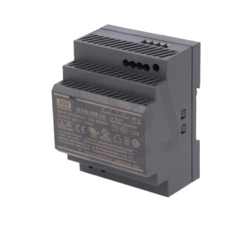 Zdroj na DIN 92W 48V 1920mA MEAN WELL HDR-100-48