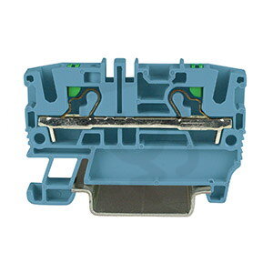 Pružinová řadová svorka push-in EFC.4/BL modrá MOREK EFC400BL