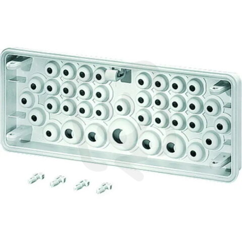 Příruba, 29x7-12 mm, 4x7-14 mm, 4x11-20 mm, 1x16-29 mm HENSEL Mi FP 38