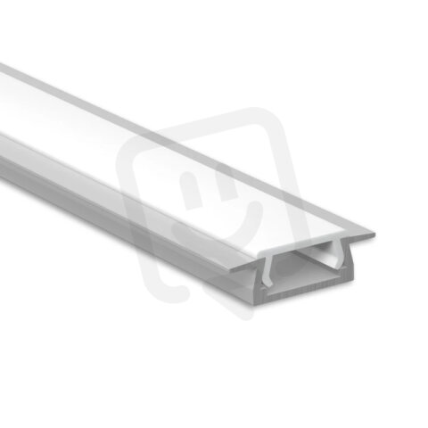 Vestavný hliníkový profil VR2,22x7mm,2M