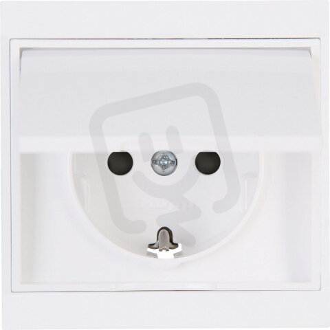 911513086 Earthed socket outlet with hin