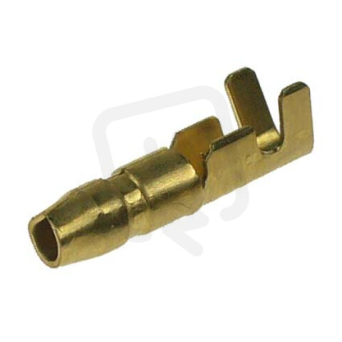 Kolík kruhový mosazný, průřez 1,0-2,5mm2/průměr 4mm KK 2,5-4