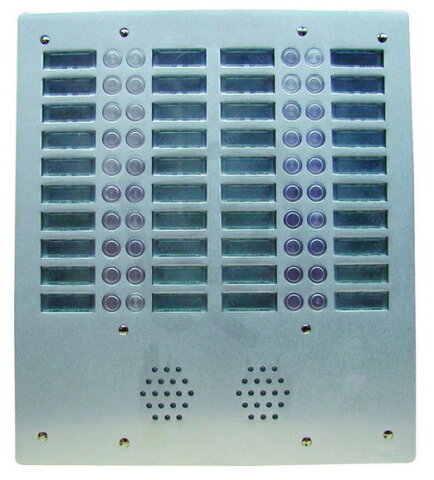 Vandalizmu odolný tlač. panel, 68 tl., 6 sloupců URMET AV6068P
