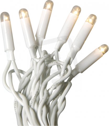 Vánoční řetěz LED do interiéru, 4,9m, 35 žárovek, bílá
