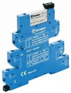 MasterINPUT, 1P/6A, 125V AC/DC, Au FINDER 39.41.0.125.5060