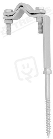 Držák ochranného úhelníku DUDb Cu (měď) vrut 8/100 Cu TREMIS V915