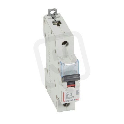 DX3 JISTIČ, 1 PÓLOVÝ, CHAR. B,13A 10000A/16KA LEGRAND 408871