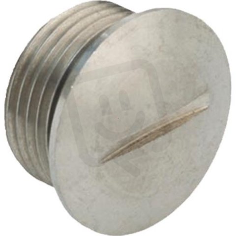 Záslepka kruhová, nerezová, A2, dlouhý závit M20 x 1,5 AGRO 8720.96.11.08.70