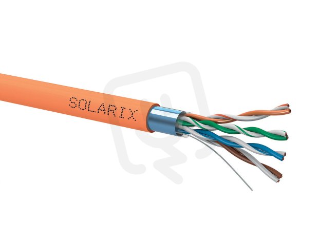 Instalační kabel CAT5E FTP LSOHFR B2ca s1 d1 a1 500m/reel SOLARIX 27655153