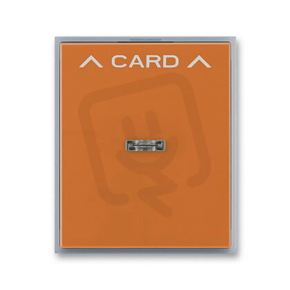 ABB Element 3559E-A00700 07 Kryt spínače kartového,s čirým průzorem