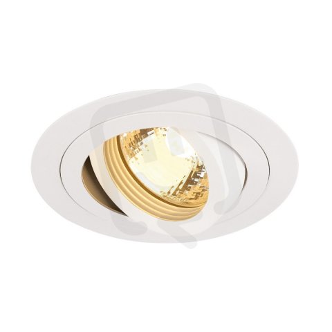 NEW TRIA kruhova downlight matna bila 230V GU10 50W SLV 111711