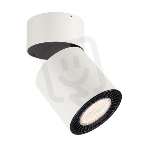 SUPROS CL LED stropní svítidlo bílá 3000K reflektor 60° CRI90 3380lm SLV 1003284