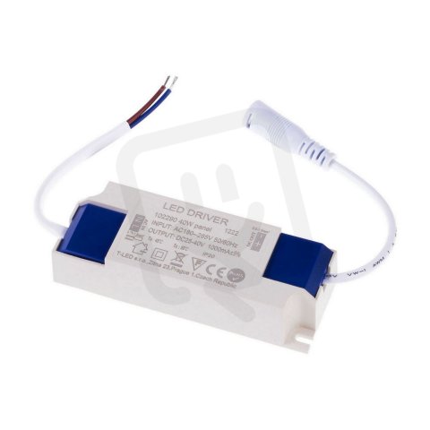 Náhradní (nestmívatelný) zdroj 40W pro panel P6060 a E6060 T-LED 102290