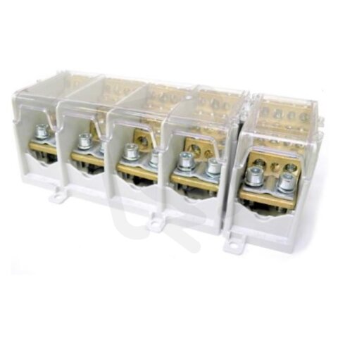 Blok DTS (5x)70/(5x)7x6+2x25+2x16 šedý ELEKTRO BEČOV UD5070
