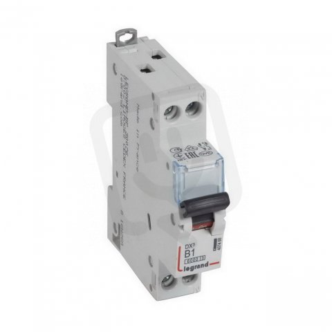 DX3 JISTIČ, 1+N PÓLOVÝ, CHAR. B,1A 6/10 KA LEGRAND 407468