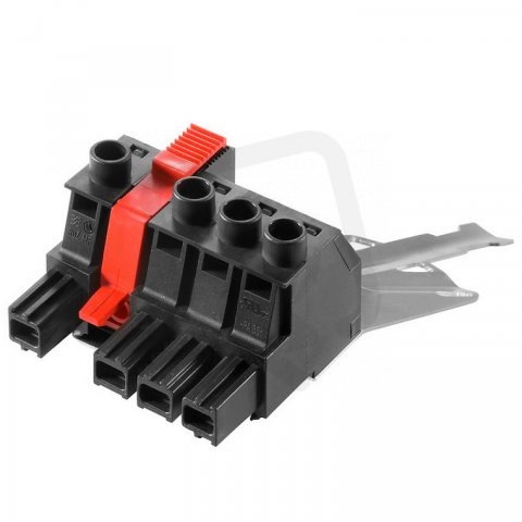 Zásuvný konektor DPS BUZ 10.16IT/04/180MF4SH180 AG BK BX WEIDMÜLLER 2627420000