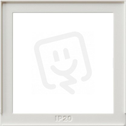 Rámeček adaptéru TX_44 pro Sys55 TX_44 čistě bílá GIRA 028966