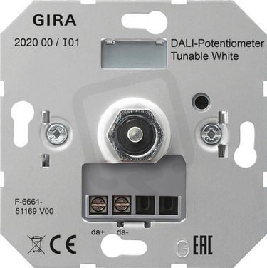 potenciometr DALI Tunable WH vložka GIRA 202000