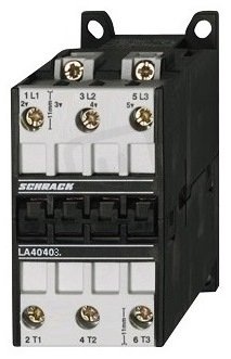 Výkonový stykač DC 18,5kW, 3Z, 24VDC SCHRACK LA404035--