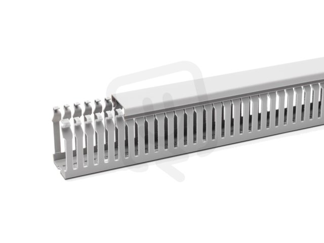 OBO BEDIN 62125 sgr Propojovací kanál BE-DIN 63x125x2000 kamenná šeď