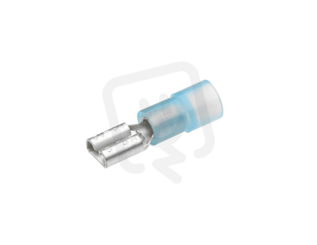 Izolovaný konektor Cu 1,5-2,5/4,8x0,8 mm, modrý (100 ks) CIMCO 180260