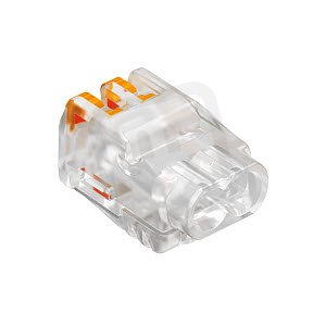 OBO 61 225 FL Universální násobná svorka dvoupólová 0,2-2,5mm2 průhledná