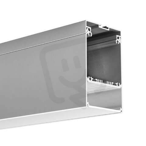 LED hliníkový profil KLUŚ GLADES stříbrná 2m /18036_2m/ ALUMIA A18036A_2