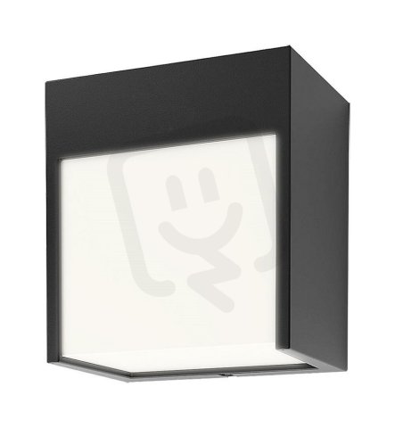 Balimo LED 12W IP54 4000K matná černá RABALUX 7476