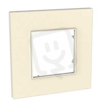 Unica Quadro Krycí rámeček jednonásobný, Pearl SCHNEIDER MGU4.702.35