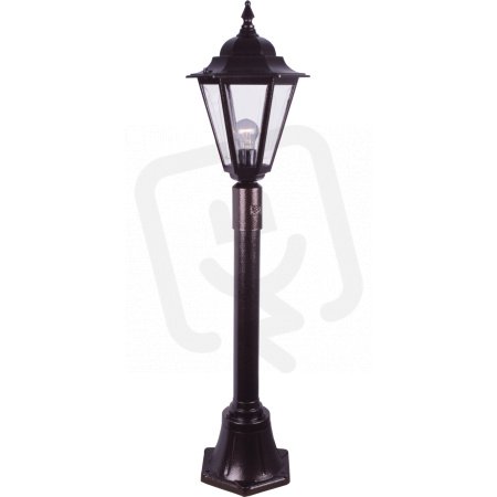 Sloupové svítidlo Prometheus sloup malý hnědá antika 60W IP23 E27 916310/50