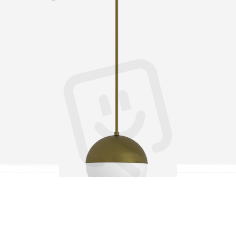 Závěsné svítidlo Semiluna 1×9W LEDW E27 bronz LUCIS ZT.11.S200.73