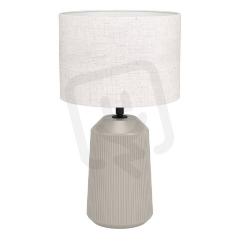 Stolní svítidlo CAPALBIO E27 písková/bílá 1X40W EGLO 900823