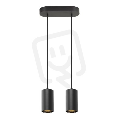 ASTO TUBE závěsné svítidlo GU10 délka závěsu 250 cm max. 2x10W černá SLV 1006433
