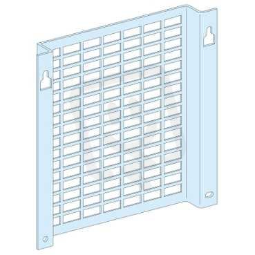 Schneider 03175 Plochá perforovaná montážní deska, 4 výškové dílce, Š=250mm