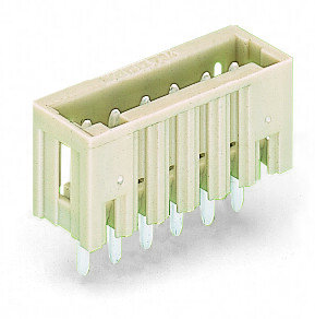 Konektor s pájecími piny THT pájecí kontakt 1,0x1,0mm rovné světle šedá 13pól.