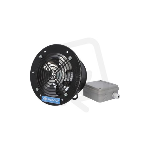 Ventilátor VENTS OVK1 315 průmyslový kruhový (průměr příruby 420mm) černý