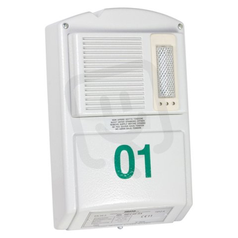 Siréna evakuační SEL 1 SEV/4S.AA 230V AC IP31 C 114 dB 8 tónů záložní napájení