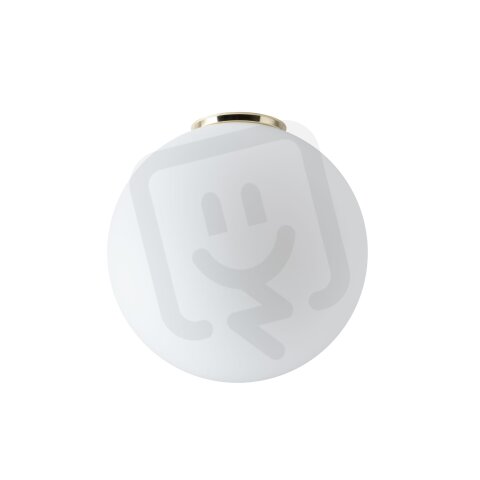 Přisazené LED svítidlo se skleněným stínidlem OSMONT STYX 4 27W IP65 4K mosaz