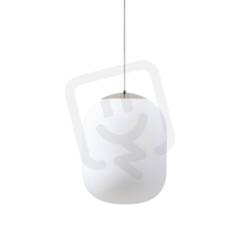 Závěsné LED svítidlo se skleněným stínidlem TANIA S1 HP 52W IP40 DALI 4K nerez