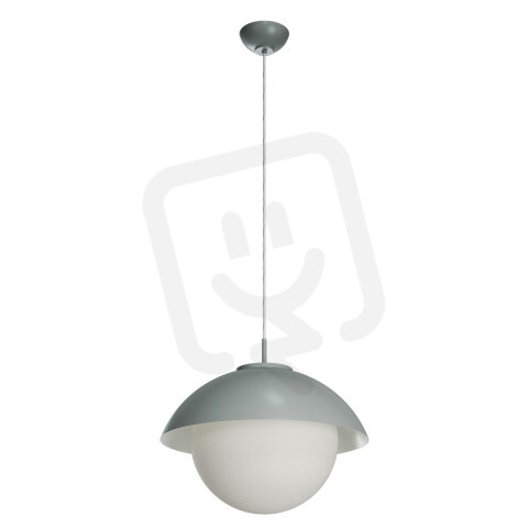 Závěsné LED svítidlo se skleněným stínidlem LUKIDA ST3 27W IP40 DALI 3K šedá