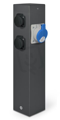 Energo sloupek 1x1632 230V,2x230V SEZ-CZ RS-16-2-1632