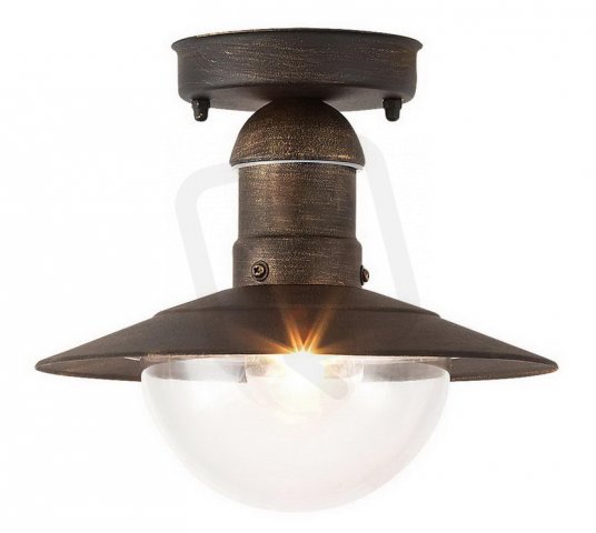 Oslo E27 60W IP44 antická zlatá RABALUX 8736